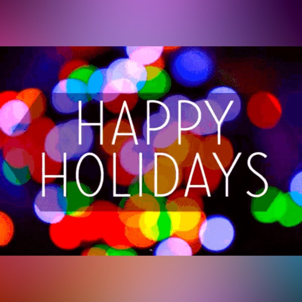 May your holidays be merry and bright!